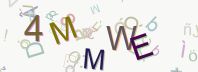 This is a captcha-picture. It is used to prevent mass-access by robots. (see: www.captcha.net)