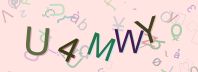 This is a captcha-picture. It is used to prevent mass-access by robots. (see: www.captcha.net)
