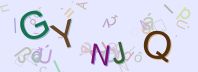 This is a captcha-picture. It is used to prevent mass-access by robots. (see: www.captcha.net)