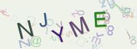 This is a captcha-picture. It is used to prevent mass-access by robots. (see: www.captcha.net)