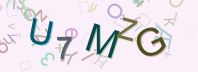 This is a captcha-picture. It is used to prevent mass-access by robots. (see: www.captcha.net)