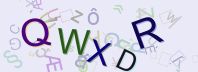 This is a captcha-picture. It is used to prevent mass-access by robots. (see: www.captcha.net)