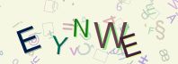 This is a captcha-picture. It is used to prevent mass-access by robots. (see: www.captcha.net)
