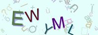 This is a captcha-picture. It is used to prevent mass-access by robots. (see: www.captcha.net)