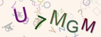 This is a captcha-picture. It is used to prevent mass-access by robots. (see: www.captcha.net)