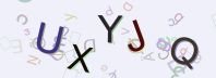 This is a captcha-picture. It is used to prevent mass-access by robots. (see: www.captcha.net)