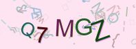 This is a captcha-picture. It is used to prevent mass-access by robots. (see: www.captcha.net)