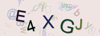 This is a captcha-picture. It is used to prevent mass-access by robots. (see: www.captcha.net)